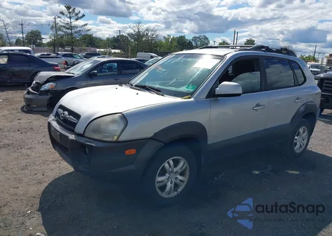 2007 Hyundai Tucson Limited/Se z USA, uszkodzony, nr VIN KM8JN12D87U615700